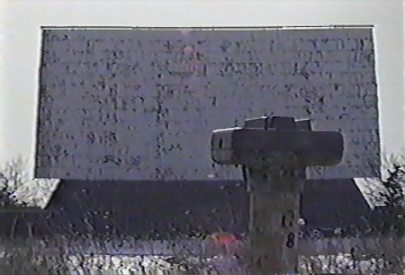 West Point Drive-In Theatre - Screen With Pole From Darryl Burgess